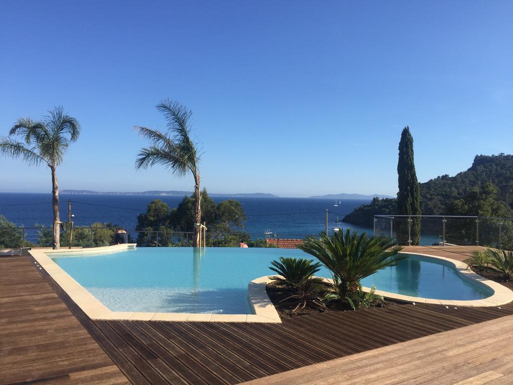 Les Lauriers Roses Aparthotel Le Le Rayol-Canadel-sur-Mer Kültér fotó