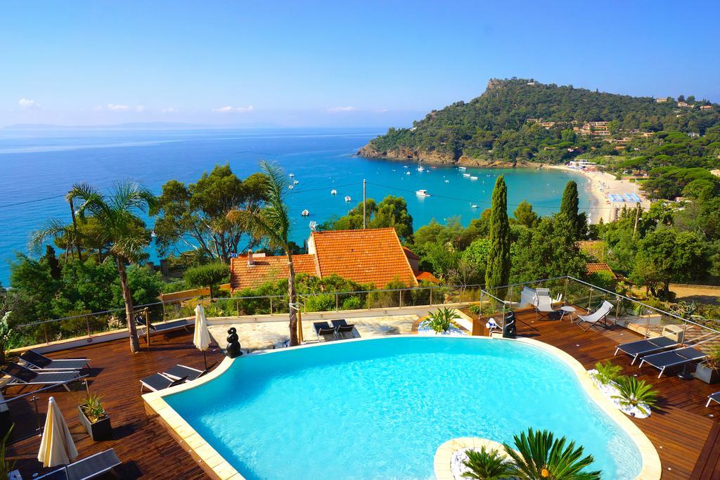 Les Lauriers Roses Aparthotel Le Le Rayol-Canadel-sur-Mer Kültér fotó
