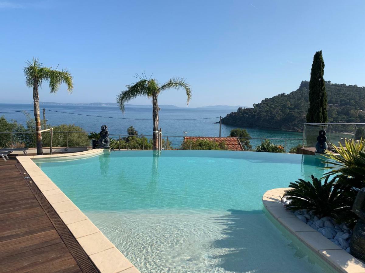 Les Lauriers Roses Aparthotel Le Le Rayol-Canadel-sur-Mer Kültér fotó